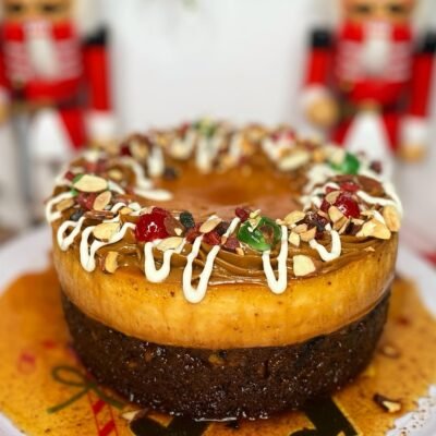 Torta Quesillo Navideña